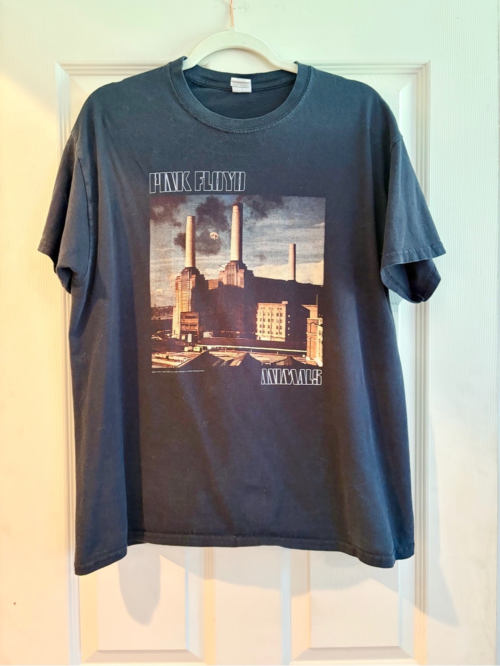 Pink Floyd Dark Gray Black 'Animals' Graphic Tee Size L